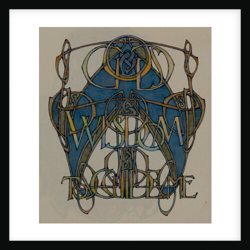 God's wisdom to guide me, The Deer's Cry (St Patrick's Hymn) by Archibald Knox