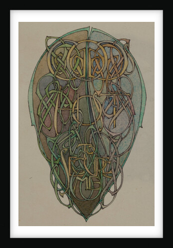 God's host to secure me, The Deer's Cry (St Patrick's Hymn) by Archibald Knox