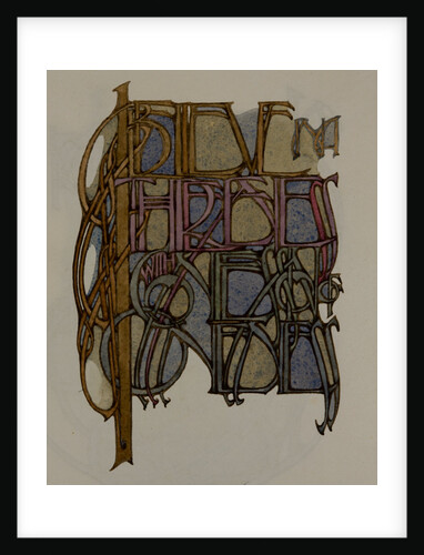 I believe in a threeness with confession of oneness, The Deer's Cry (St Patrick's Hymn) by Archibald Knox