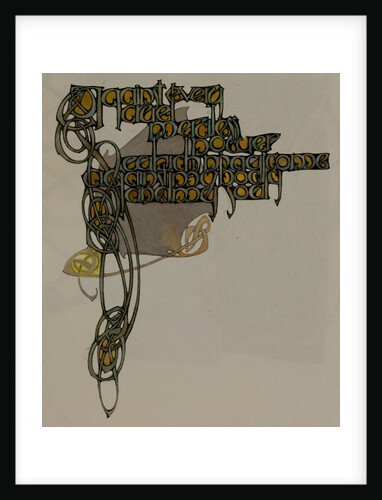 Against every cruel merciless power which may come against my body and my soul, The Deer's Cry (St Patrick's Hymn) by Archibald Knox