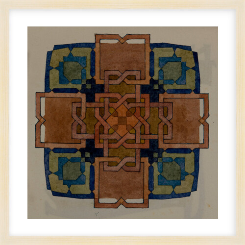 Cross, The Deer's Cry (St Patrick's Hymn) by Archibald Knox