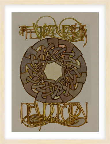 To the virtue of His Resurrection, The Deer's Cry (St Patrick's Hymn) by Archibald Knox