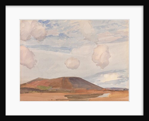 Slieu Whallian and Peel Hill by Archibald Knox