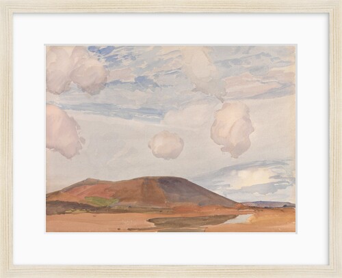 Slieu Whallian and Peel Hill by Archibald Knox