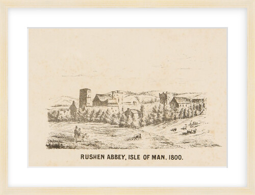 Rushen Abbey, Isle of Man, 1800 by Unknown