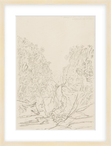 Waterfall at Glen May, Isle of Man by S. Staples