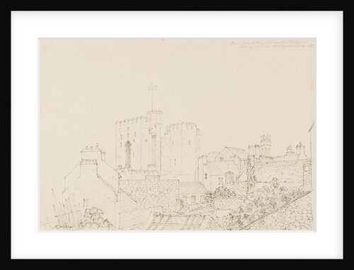 From Our Sitting Room - Castle Rushen Isle of Man by S. Staples