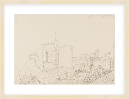 From Our Sitting Room - Castle Rushen Isle of Man by S. Staples