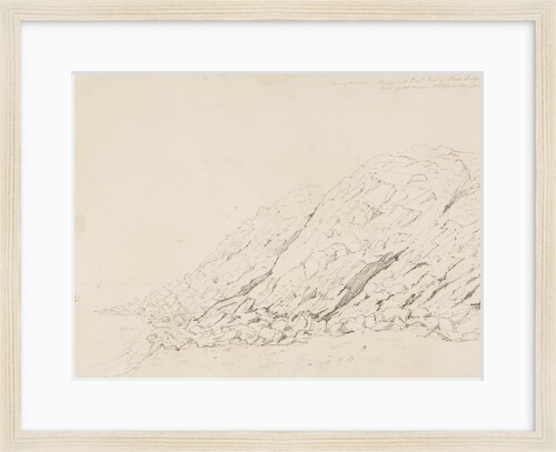 Rocks at East End of Peel Bay, Isle of Man by S. Staples