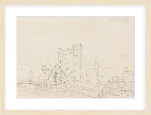 Cathedral, Peel Castle, Isle of Man by S. Staples