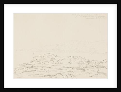 The Calf and Spanish Rocks from the Scarlett Rocks, Castletown, Isle of Man by S. Staples