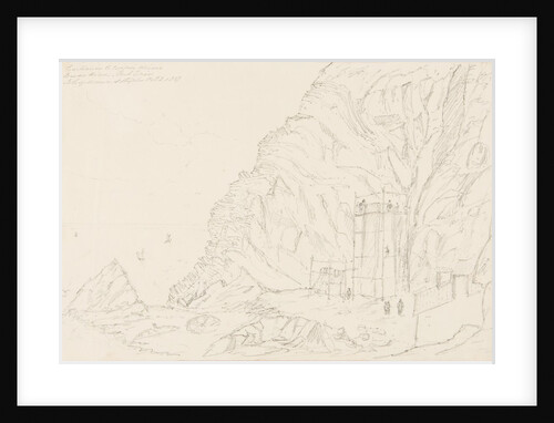 Entrance to Copper Mine, Brada Head, Port Erin, Isle of Man by S. Staples