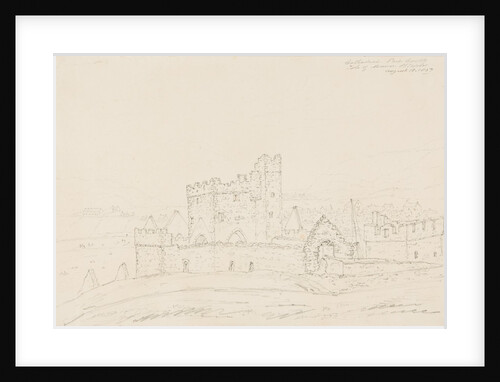 Cathedral, Peel Castle, Isle of Man by S. Staples