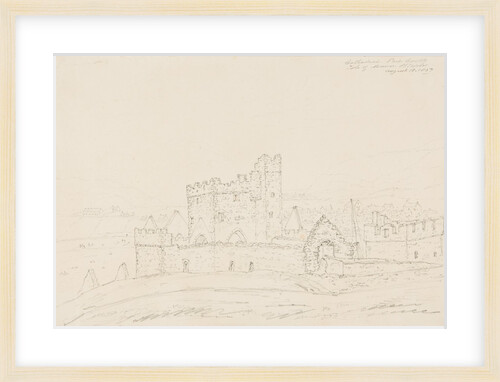 Cathedral, Peel Castle, Isle of Man by S. Staples