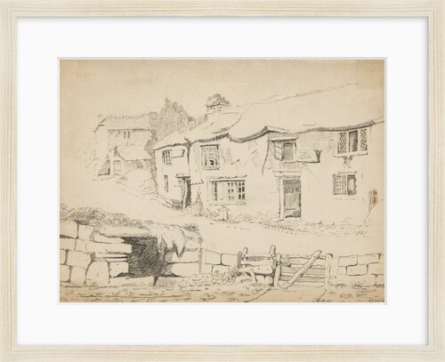 Thatched Cottages by S. Staples