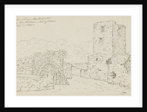 Rushen Abbey, Ballasalla near Castletown, Isle of Man by S. Staples