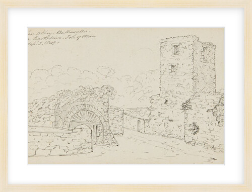 Rushen Abbey, Ballasalla near Castletown, Isle of Man by S. Staples
