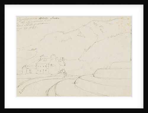 Old Tynwald Hill Inn from the Tynwald Hill, St John's Isle of Man by S. Staples