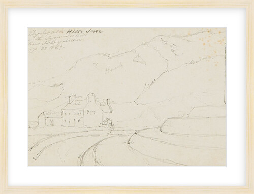 Old Tynwald Hill Inn from the Tynwald Hill, St John's Isle of Man by S. Staples