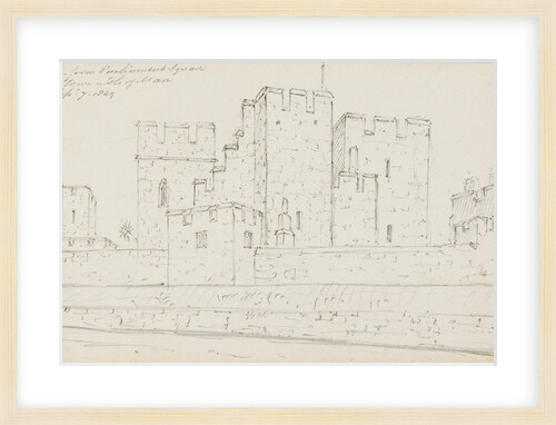Castle from Parliament Square, Castletown, Isle of Man by S. Staples