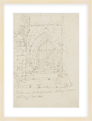 Entrance to Peel Castle, Isle of Man by S. Staples