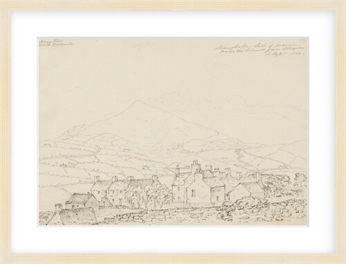 Maughold From the Churchyard, Isle of Man by S. Staples