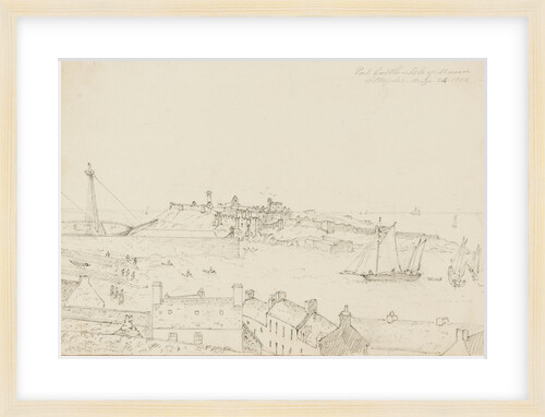 Peel Castle, Isle of Man by S. Staples