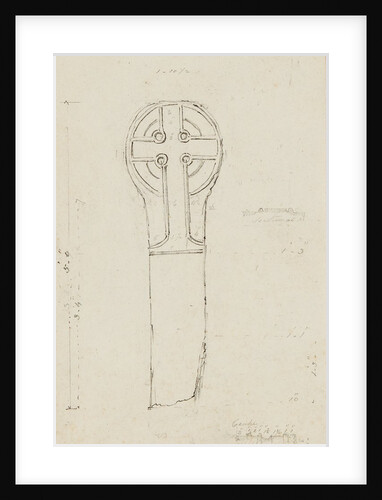 Cross in Lane near Old Lonan Church, Isle of Man by S. Staples