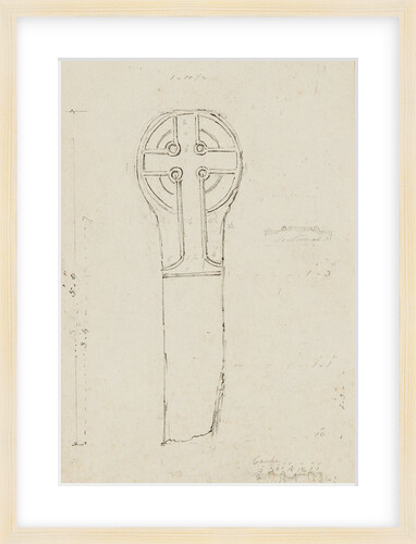 Cross in Lane near Old Lonan Church, Isle of Man by S. Staples