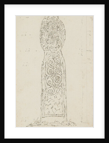 Cross in Braddan Churchyard, Isle of Man by S. Staples
