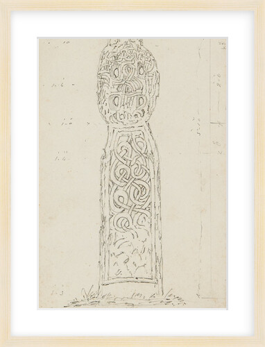 Cross in Braddan Churchyard, Isle of Man by S. Staples