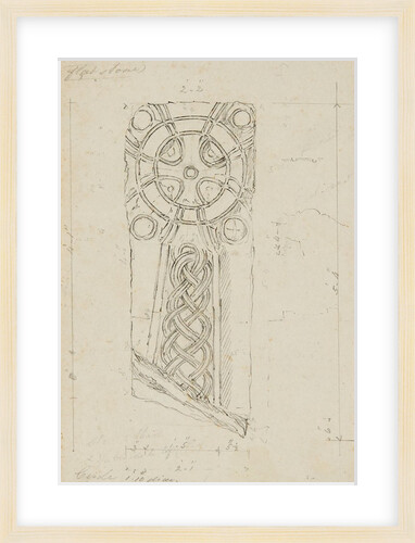 Cross in Onchan Churchyard by S. Staples