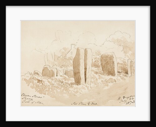 Cloven Stones Laxey by Henry Dryden
