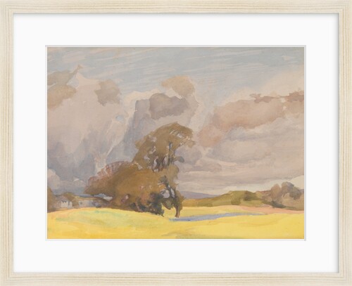 Trees by a Pond by Archibald Knox