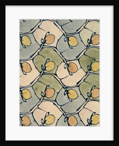 Buds and leaves design by Archibald Knox