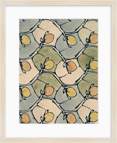 Buds and leaves design by Archibald Knox