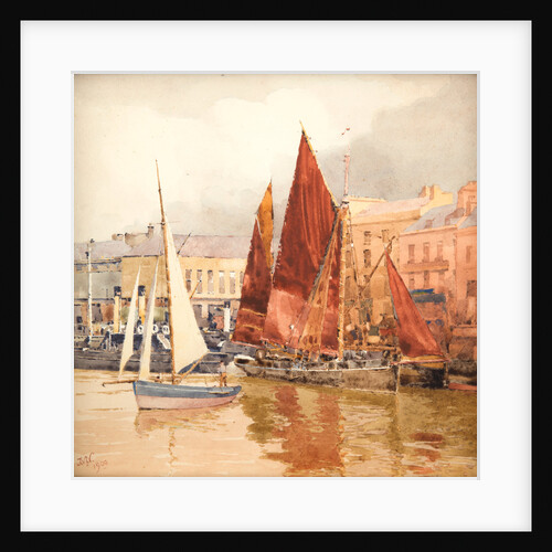 Douglas Harbour by John Miller Nicholson