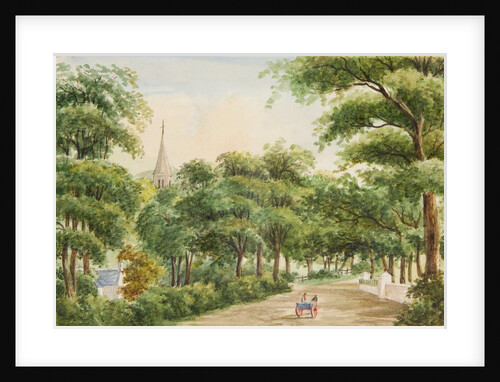 Lezayre Church and Road by Unknown