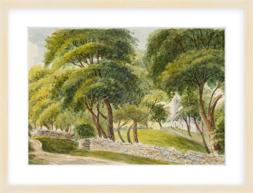 Ballure road and chapel by Unknown