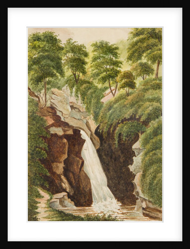 The Waterfall Ballure Glen by Unknown