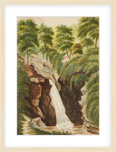 The Waterfall Ballure Glen by Unknown