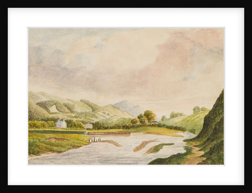 The Northern Hills from the River by Unknown