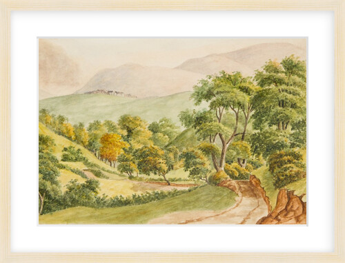 The road above Ballure Glen by Unknown
