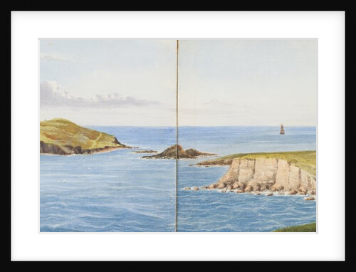 The Calf of Man from Spanish Head by Emily M. Fane