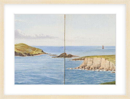 The Calf of Man from Spanish Head by Emily M. Fane