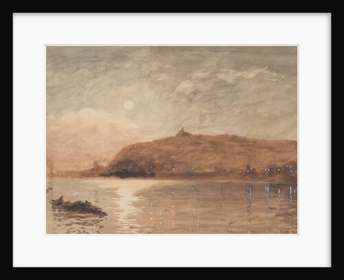 Douglas Head at dusk by John Miller Nicholson
