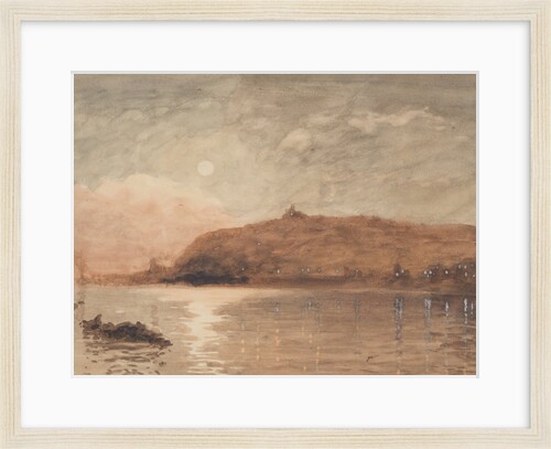 Douglas Head at dusk by John Miller Nicholson