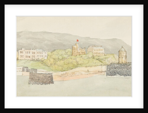 Sketch On Board A Steamer Off Douglas Harbour, Isle of Man by Wallis