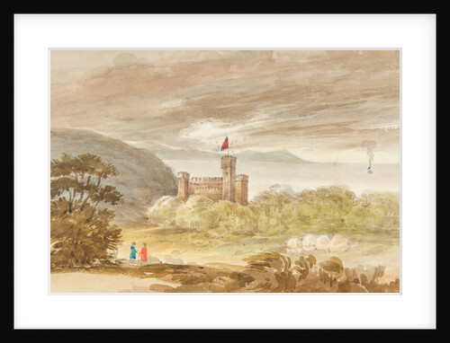 View of Falcon Cliffe Hotel, Douglas, Isle of Man by Wallis