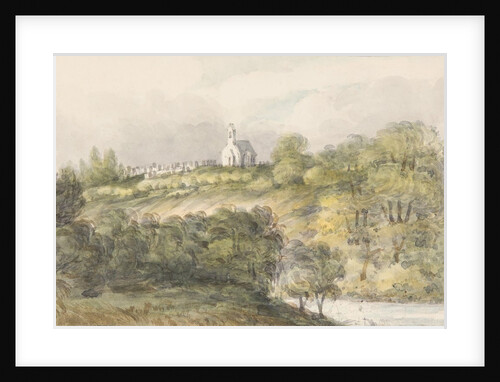 New Church Kirk Braddan, Isle of Man by Wallis